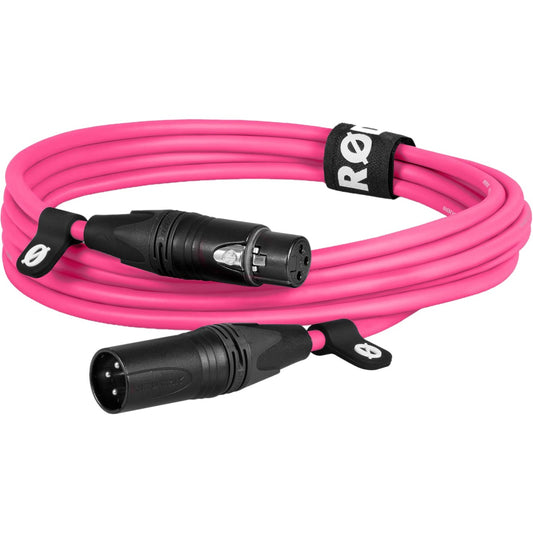 Premium XLR-Kabel XLR3M-P pink