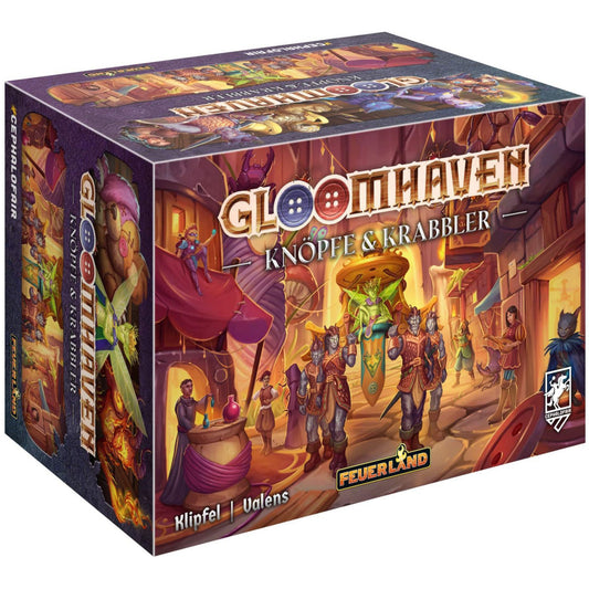 Gloomhaven: Knöpfe & Krabbler, Brettspiel