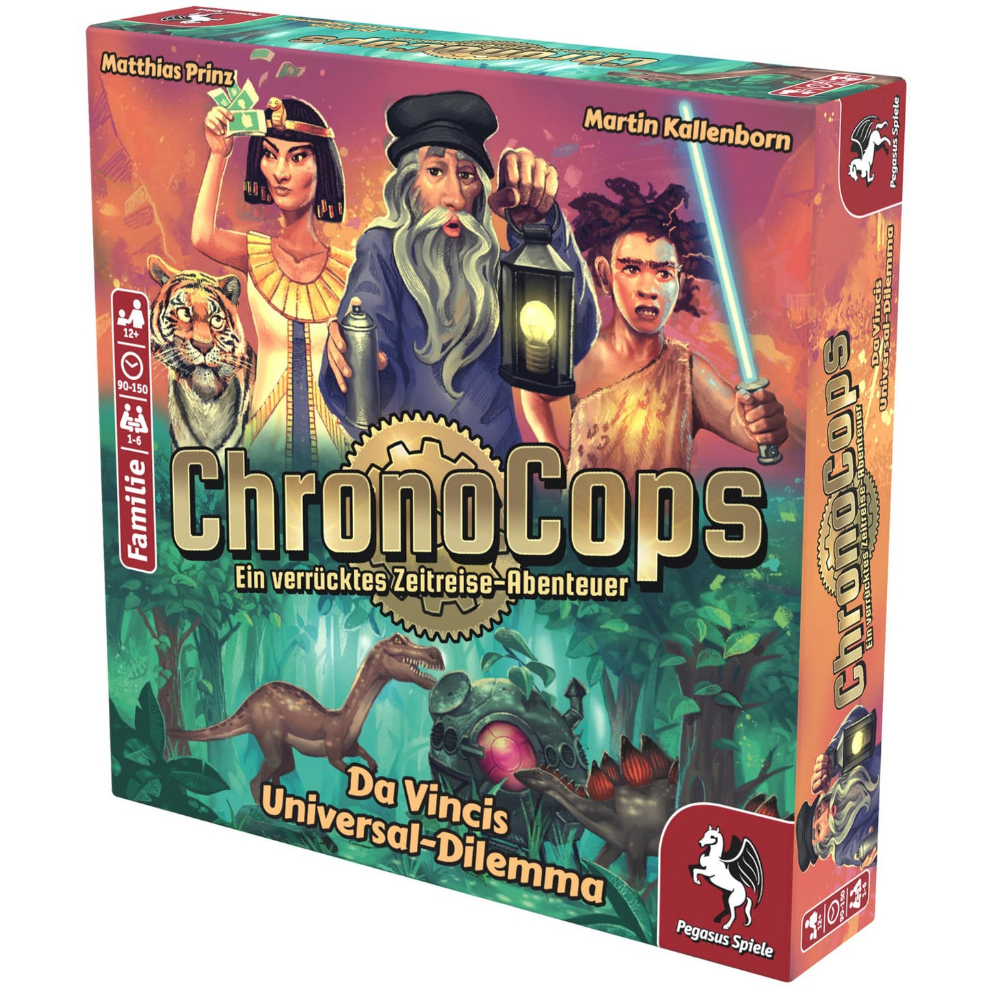 ChronoCops - Da Vincis Universal-Dilemma, Brettspiel