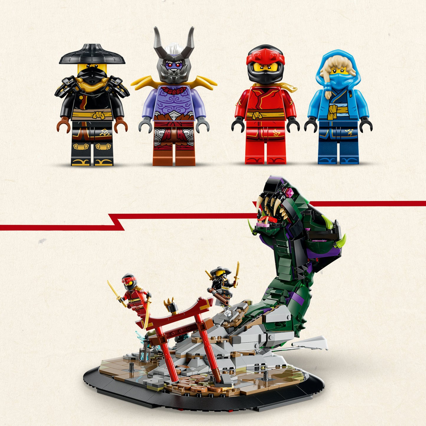 71872 Ninjago Duell mit dem Ultradrachen, Konstruktionsspielzeug