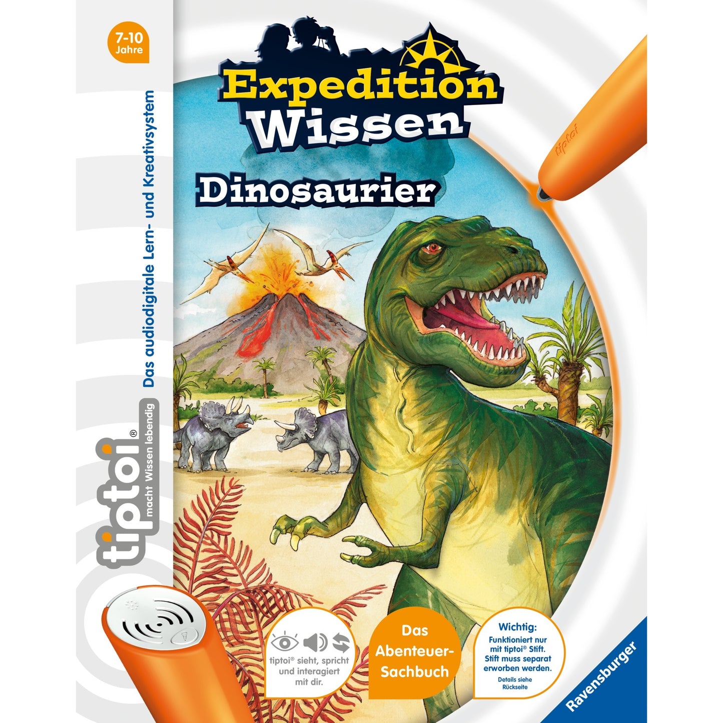 Ravensburger tiptoi Expedition Wissen: Dinosaurier