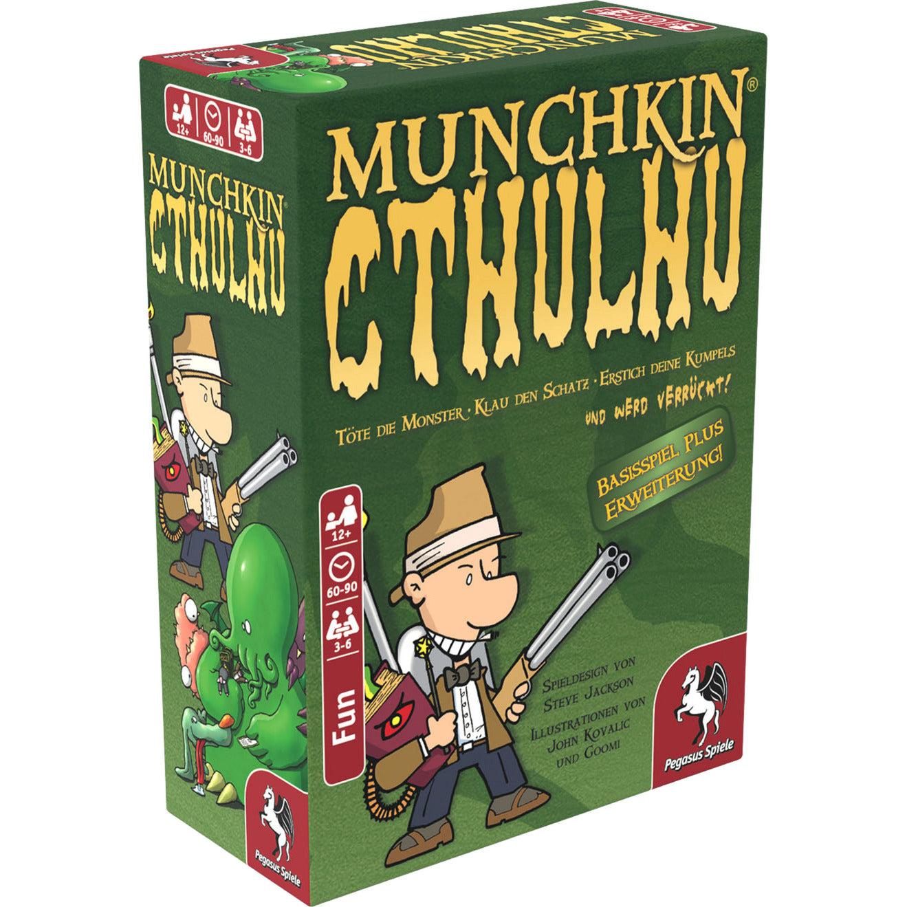 Munchkin Cthulhu 1+2, Kartenspiel
