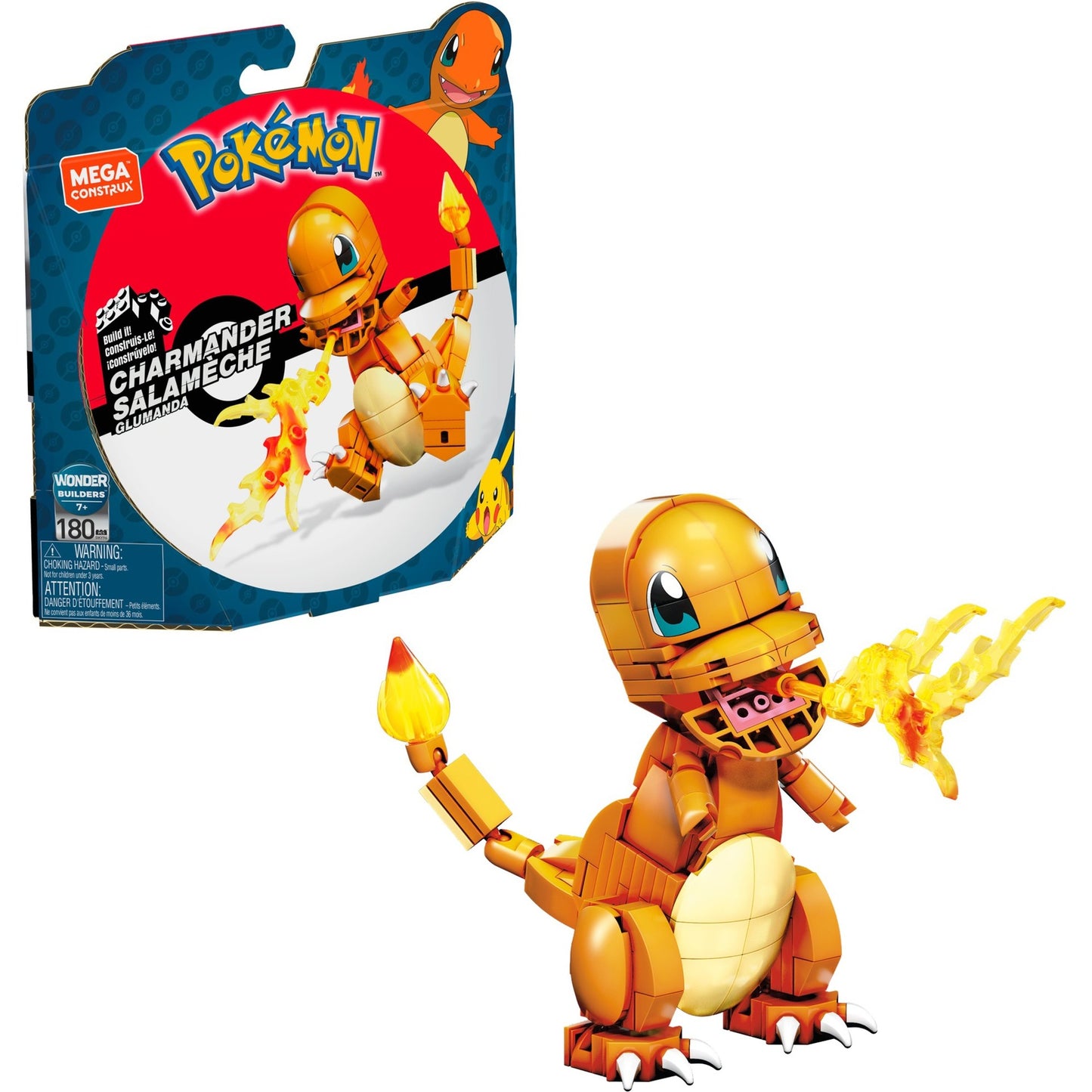 MEGA Pokémon Charmander, Konstruktionsspielzeug