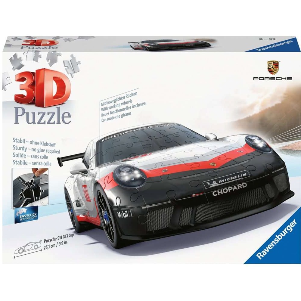 Ravensburger 3D Puzzle Porsche 911 GT3 Cup (108 Teile)