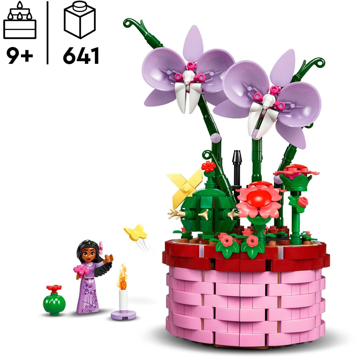 LEGO 43237 Disney Classic Isabelas Blumentopf, Konstruktionsspielzeug