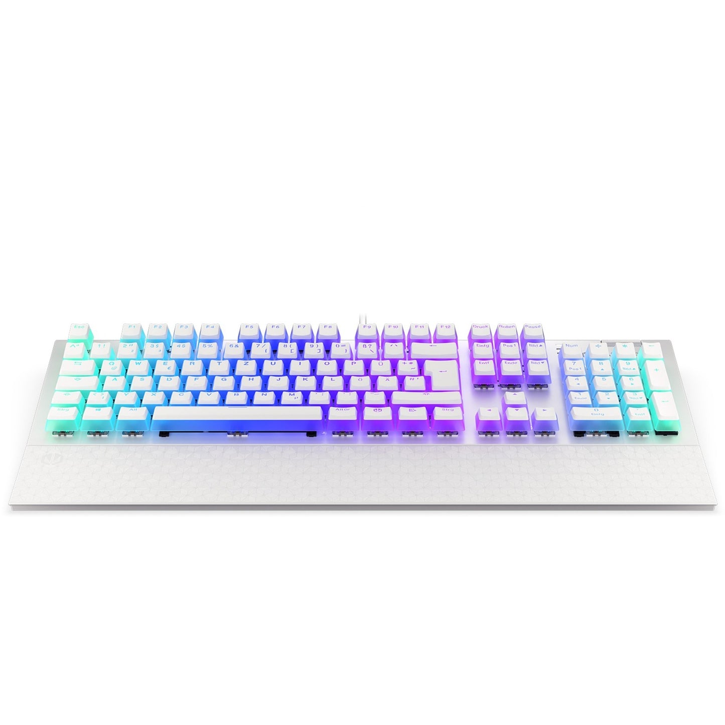 ENDORFY Omnis Pudding Onyx White (weiss, DE-Layout, Kailh RGB Brown)