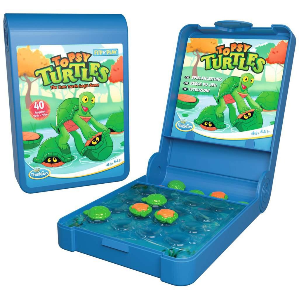 THINK FUN Flip n’ Play - Topsy Turtles, Brettspiel