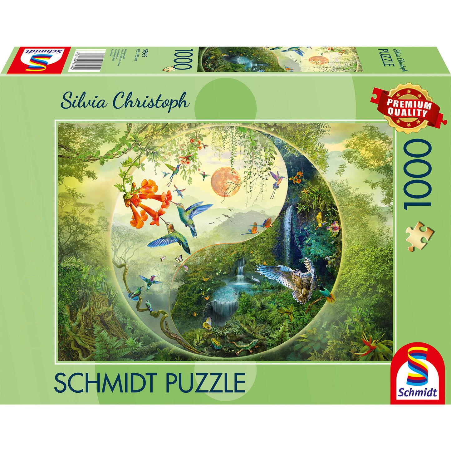 Silvia Christoph: Yin & Yang Im Wald der Kolibris, Puzzle