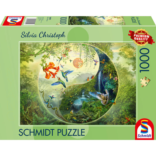 Silvia Christoph: Yin & Yang Im Wald der Kolibris, Puzzle