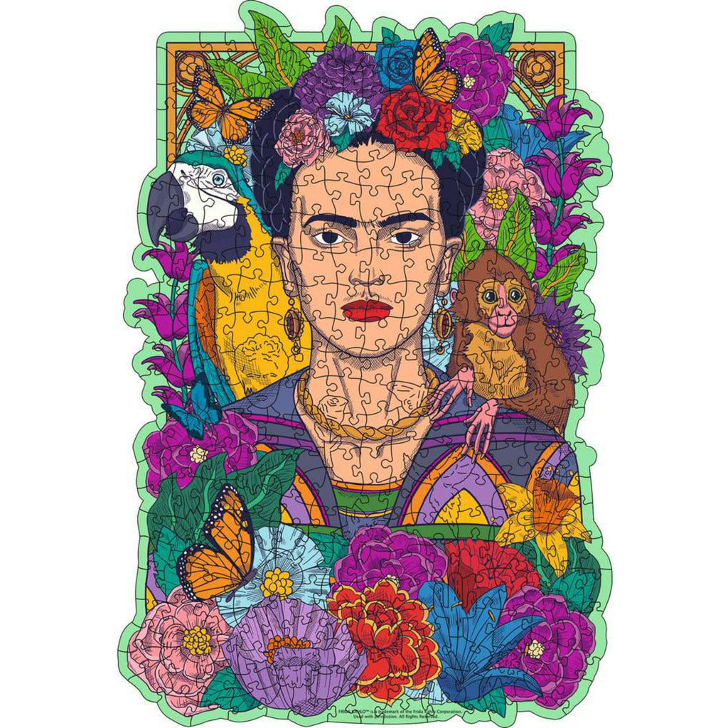 Wooden Puzzle - Frida Kahlo