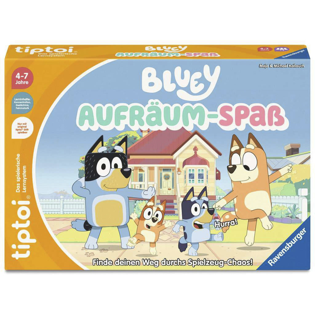 tiptoi Bluey Aufräum-Spass, Brettspiel