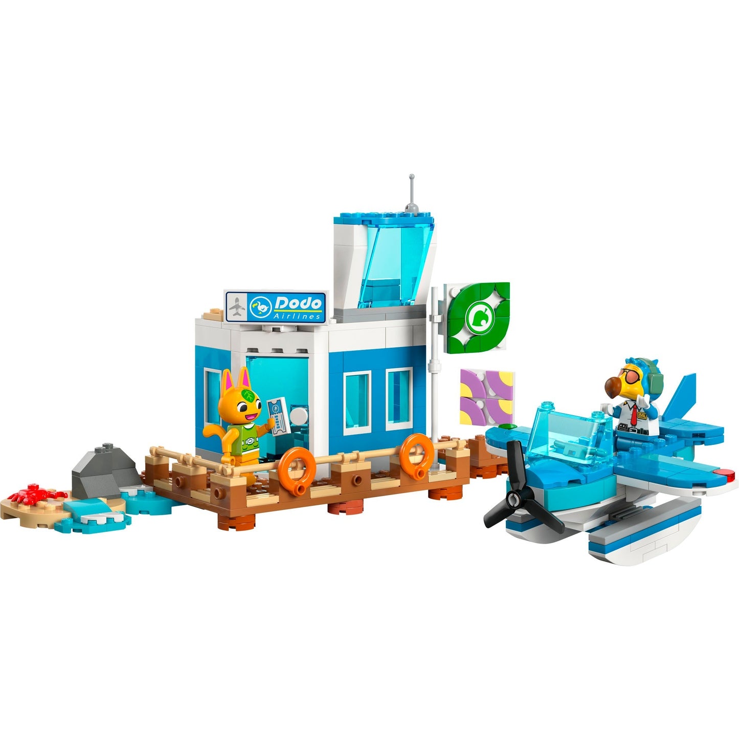 LEGO 77051 Animal Crossing Flieg mit Dodo Airlines, Konstruktionsspielzeug