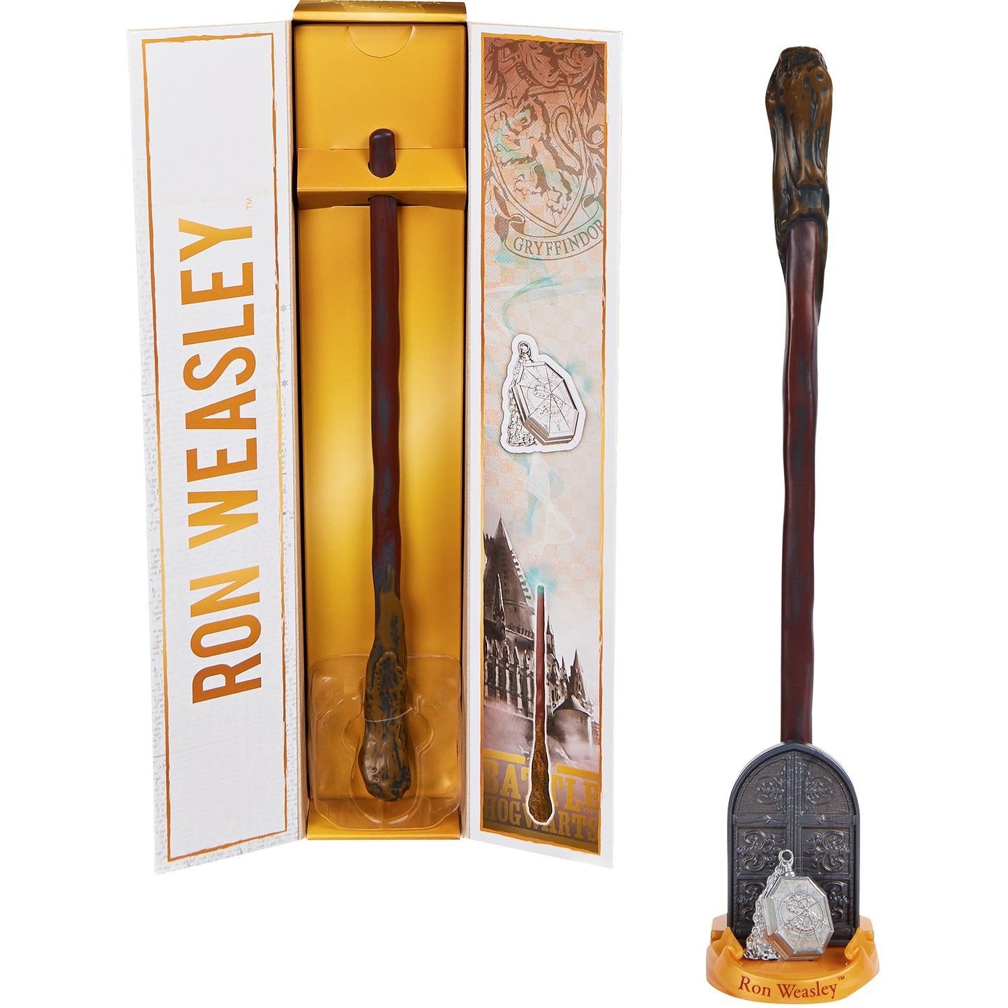 Wizarding World Harry Potter - Authentischer Ron Weasley Zauberstab, Rollenspiel