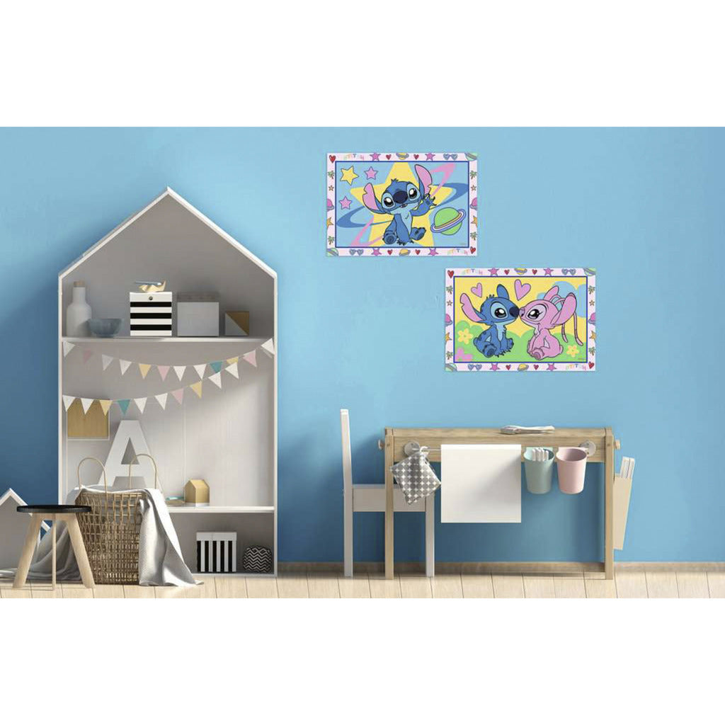 CreArt Junior - Stitch & Angel, Malen