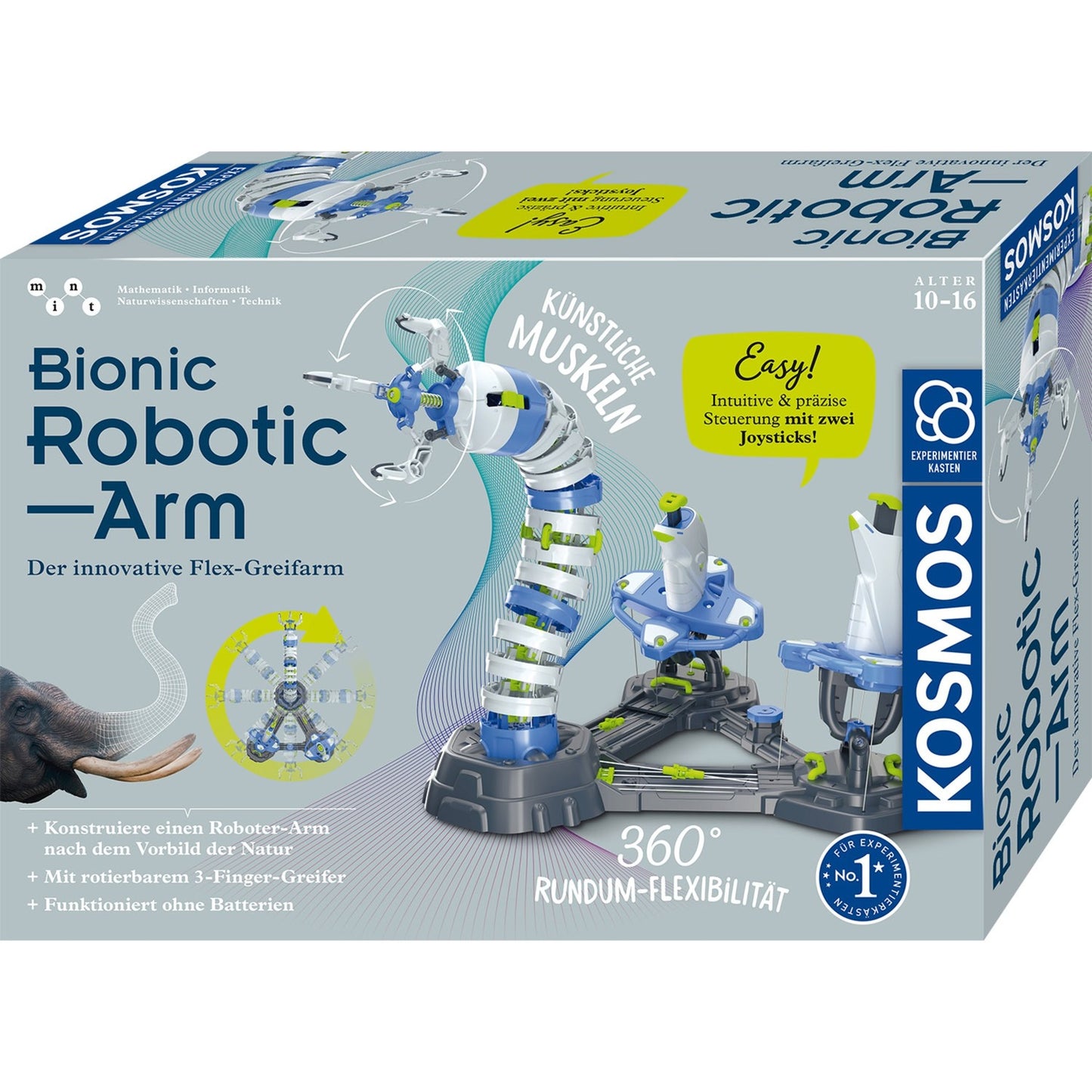 Bionic Robotic Arm, Experimentierkasten