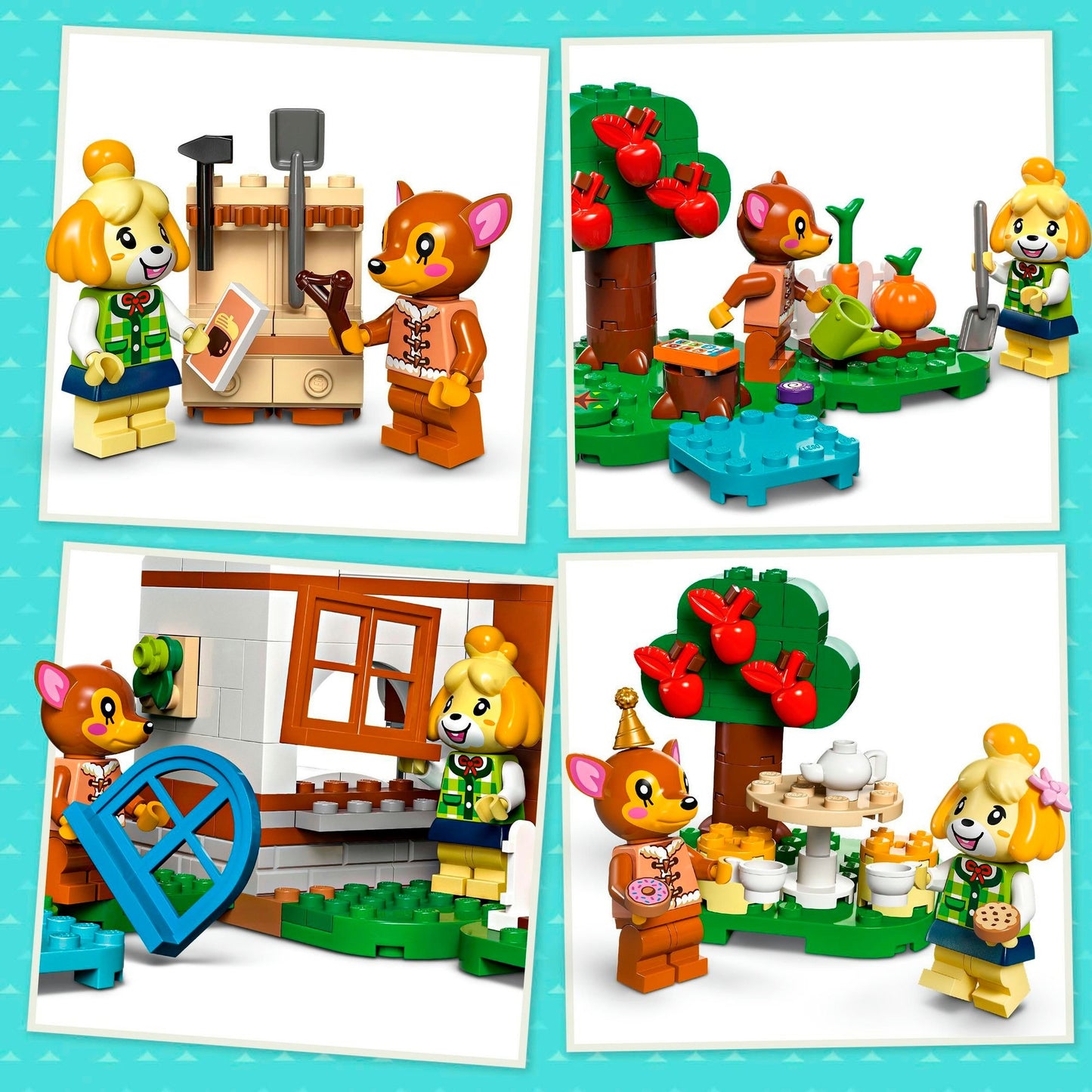 LEGO 77049 Animal Crossing Besuch von Melinda, Konstruktionsspielzeug