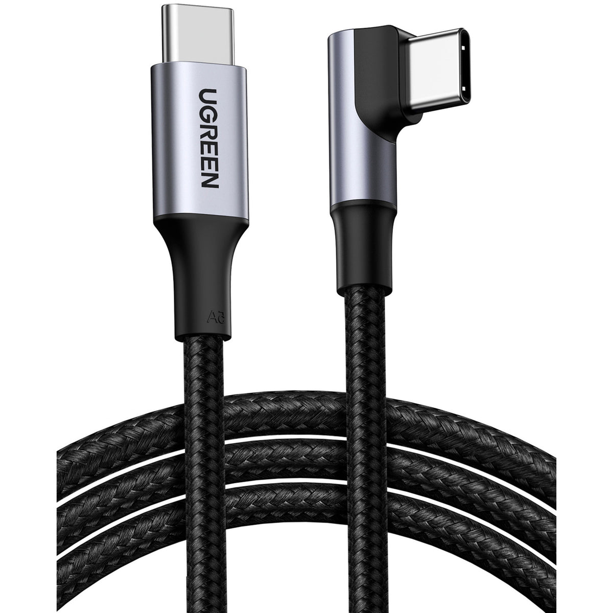 100W USB-C auf USB-C Ladekabel (Winkel 90 Grad)