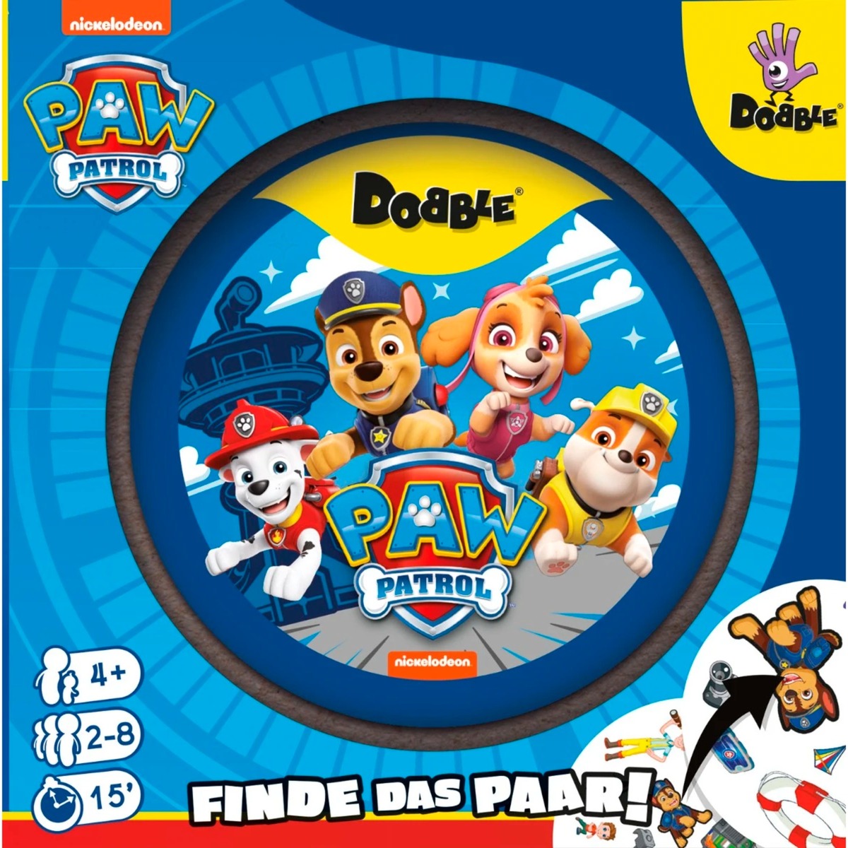 Asmodee Dobble Paw Patrol, Kartenspiel