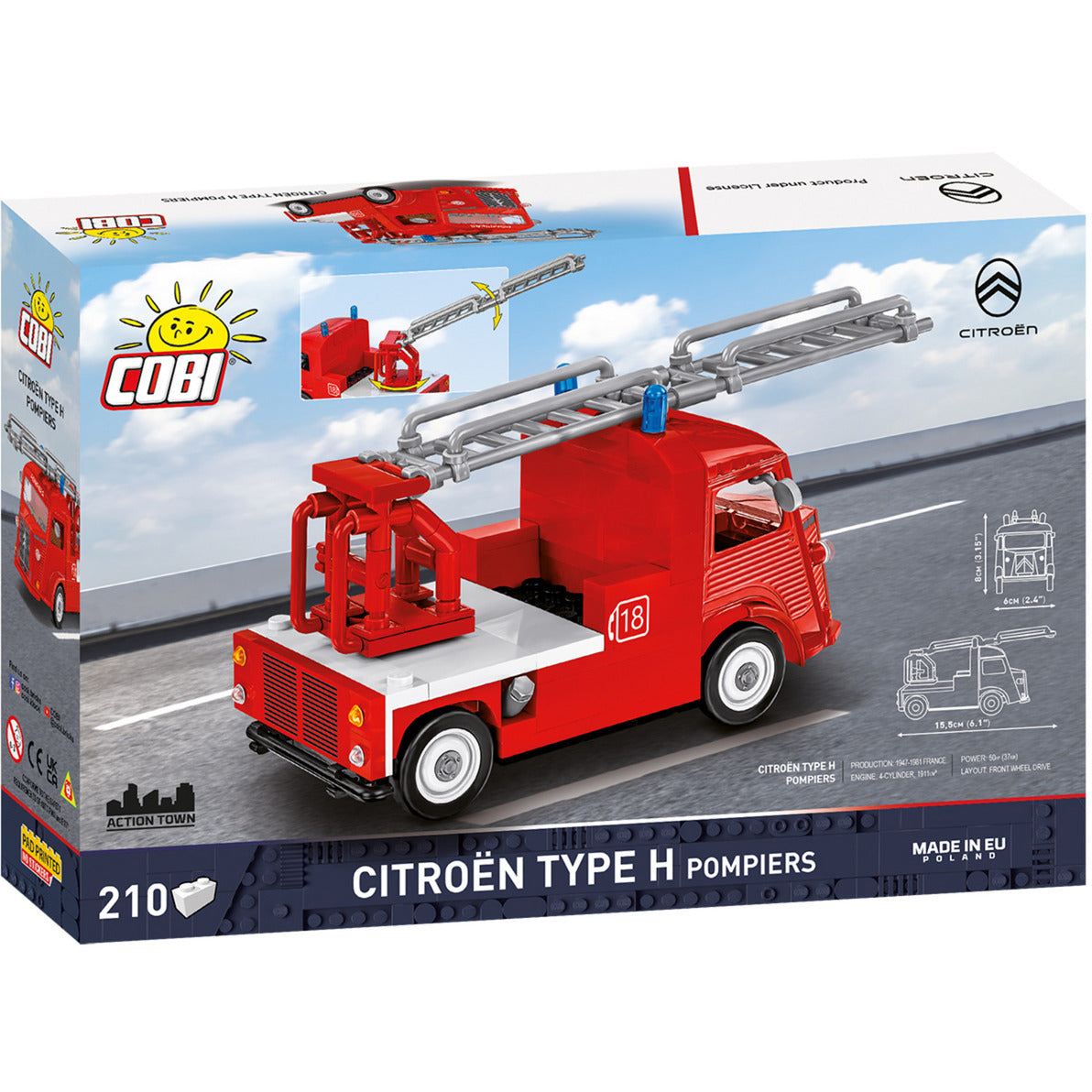 Citroen Type H Pompiers, Konstruktionsspielzeug