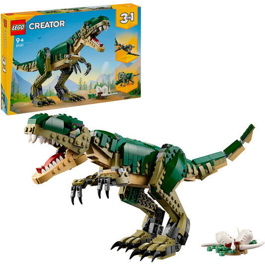 LEGO 31151 Creator 3-in-1 T.Rex, Konstruktionsspielzeug