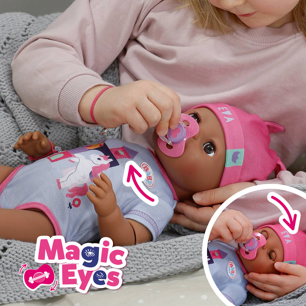 BABY born Eva Click & Play 43cm, Puppe