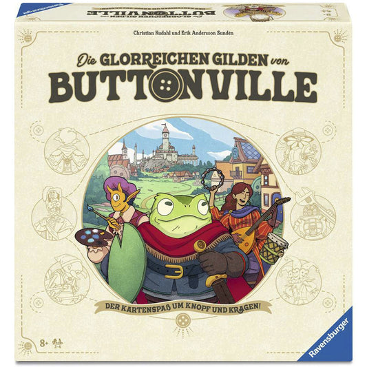 Die glorreichen Gilden von Buttonville, Kartenspiel