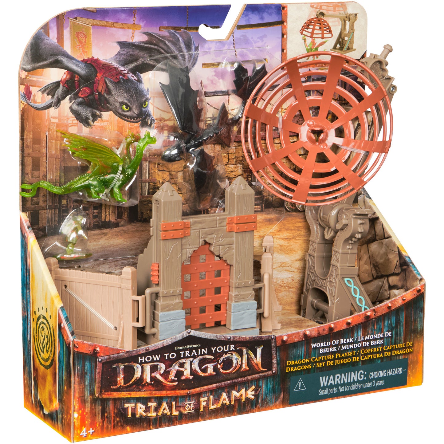 Drachenzähmen leicht gemacht - Drachen-Arena: Drachenfang-Spielset, Spielgebäude