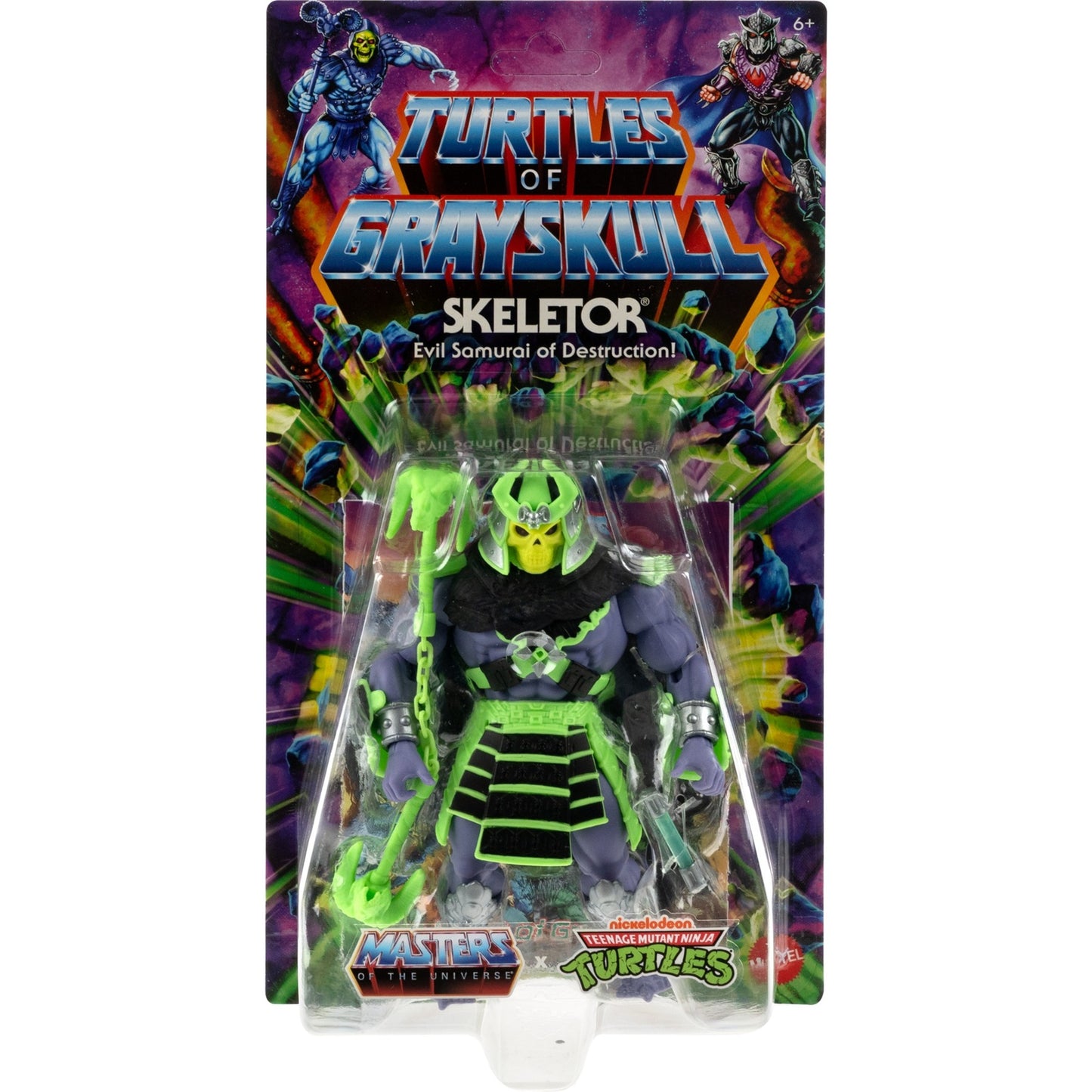 Mattel Masters of the Universe Origins Turtles of Grayskull Skeletor