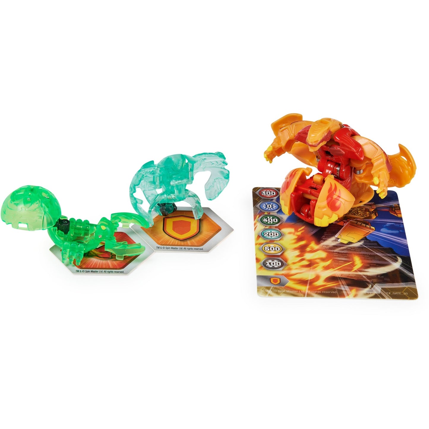 Spin Master Bakugan Evolutions Power Up 3er-Pack, Geschicklichkeitsspiel