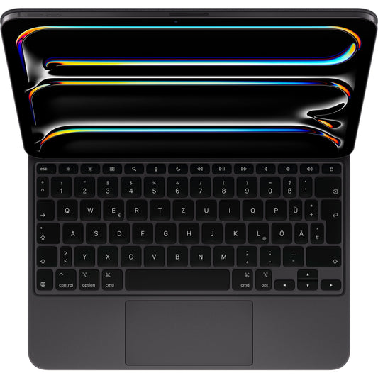 Apple Magic Keyboard für 11" iPad Pro (M4) (schwarz, DE-Layout, Scherenmechanik)