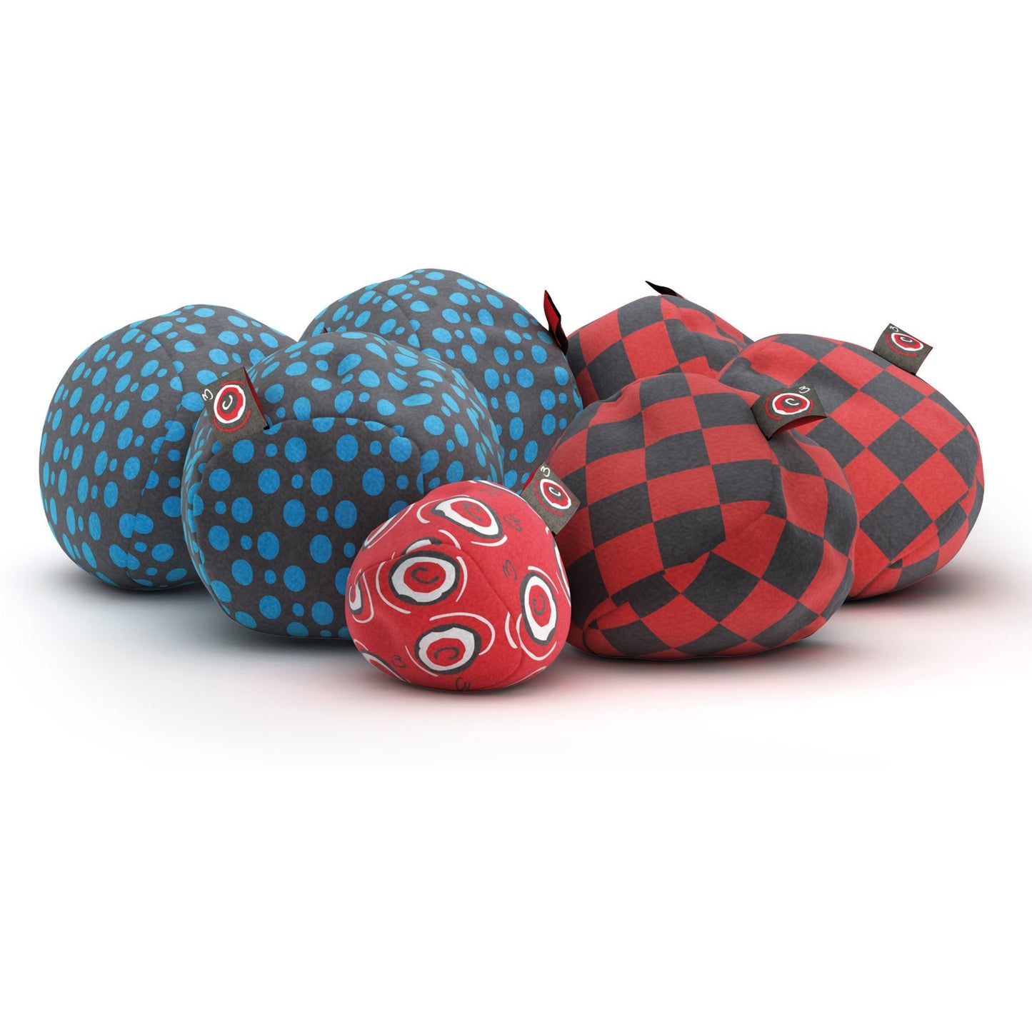 Zoch Crossboule Set Downtown (blau/rot)