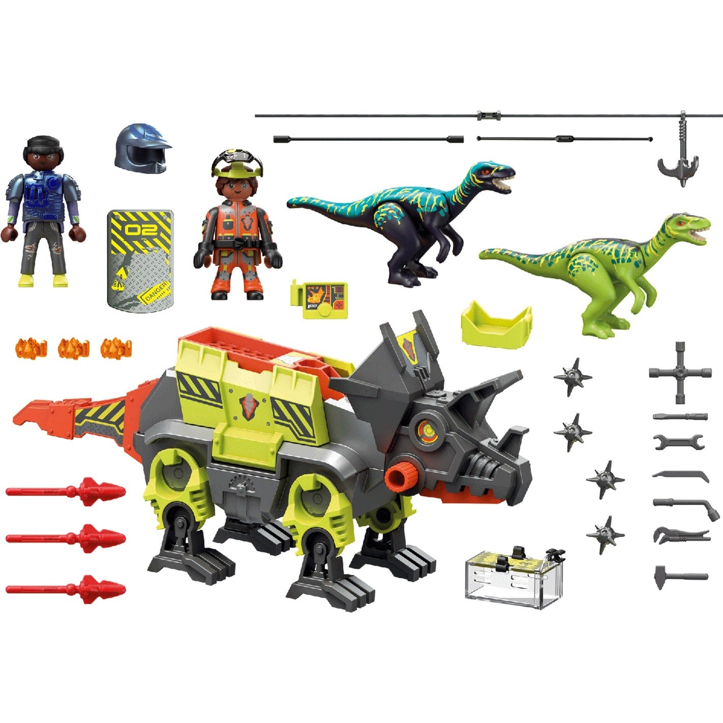 PLAYMOBIL 70928 Dino Rise Robo-Dino Kampfmaschine, Konstruktionsspielzeug