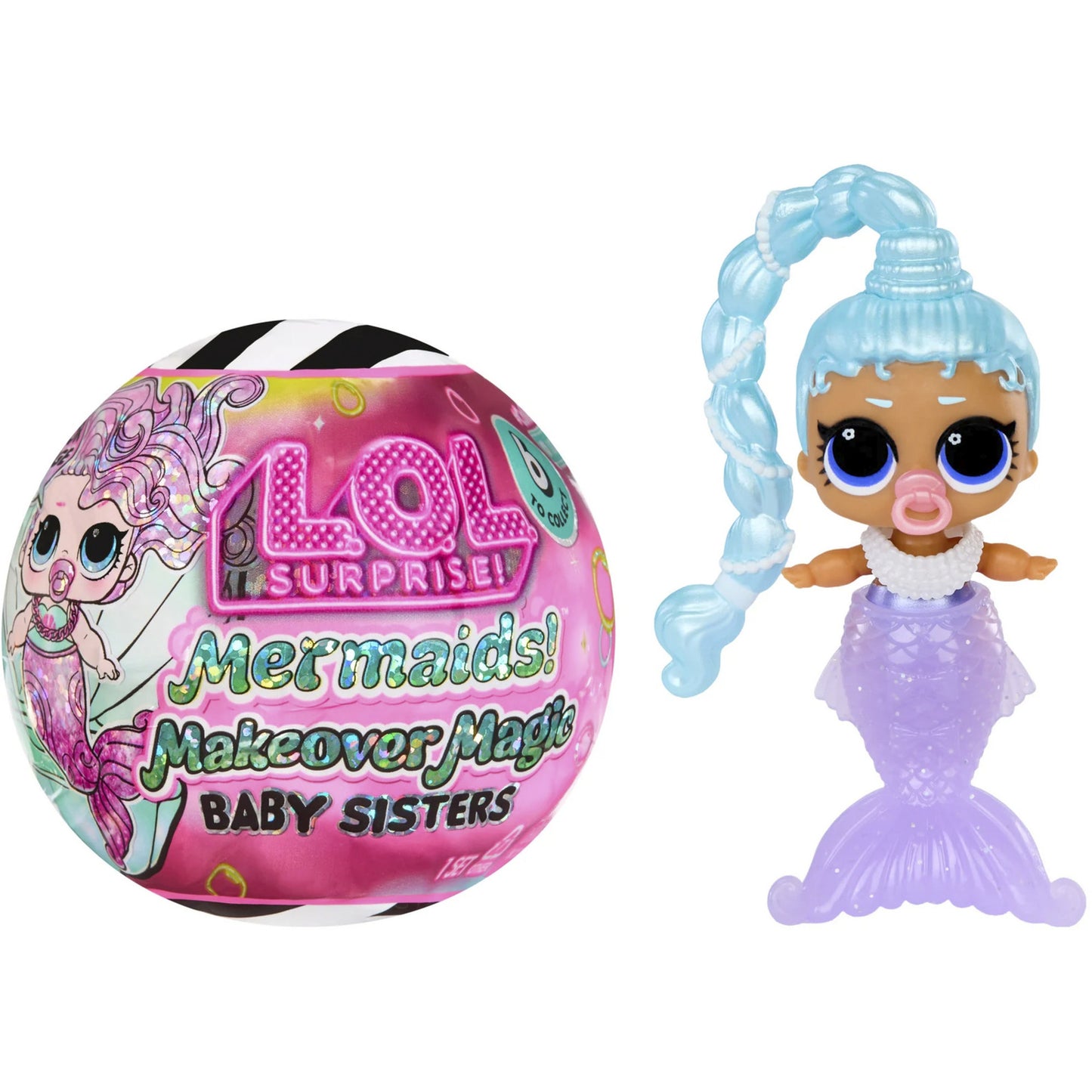 L.O.L. Surprise Mermaids! Makeover Magic Baby Sisters, Spielfigur