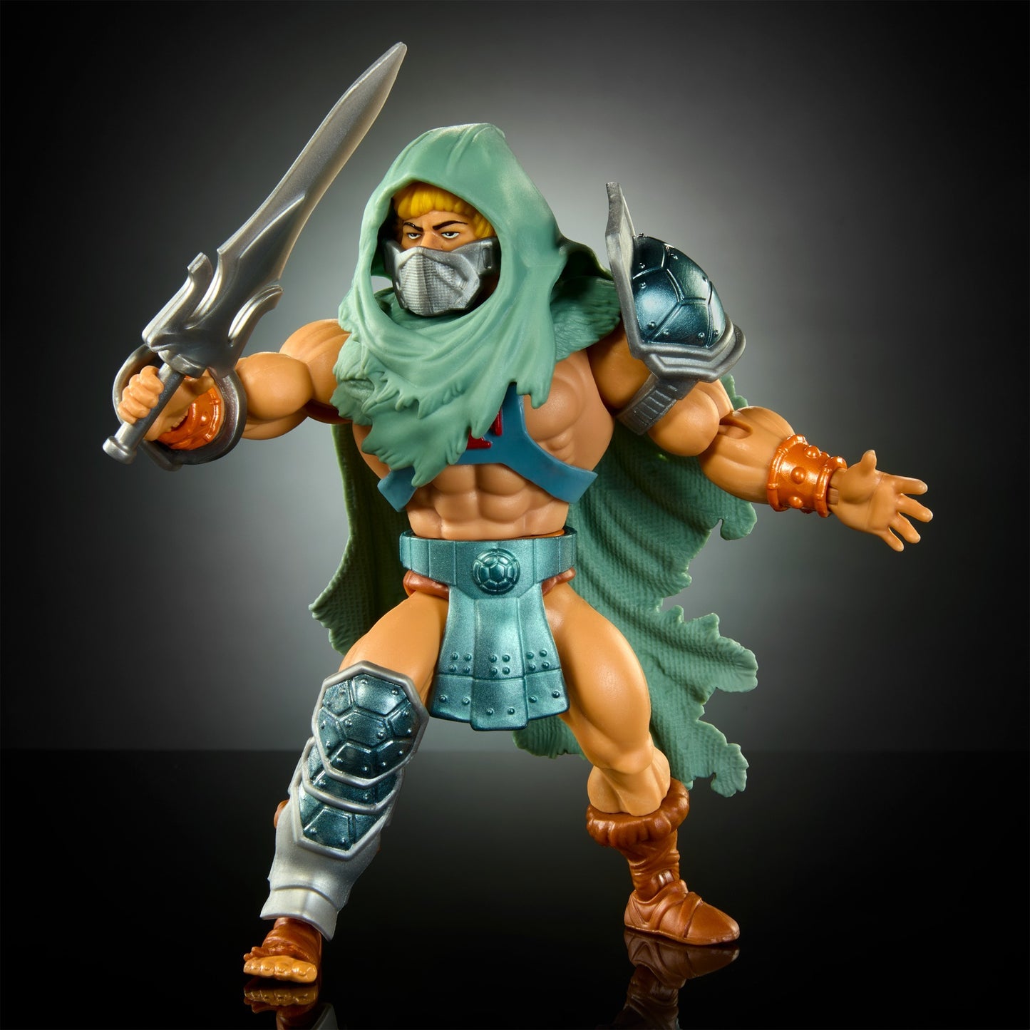 Mattel Masters of the Universe Origins Turtles of Grayskull Stealth Ninja He-Man