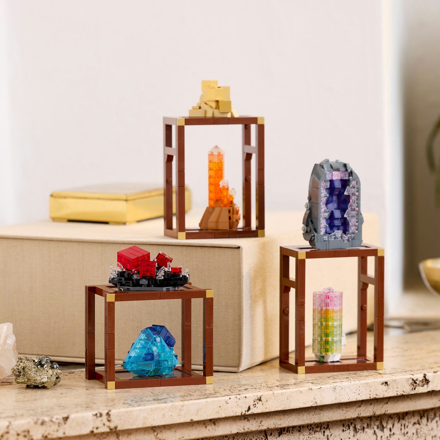 21362 Ideas Mineraliensammlung, Konstruktionsspielzeug