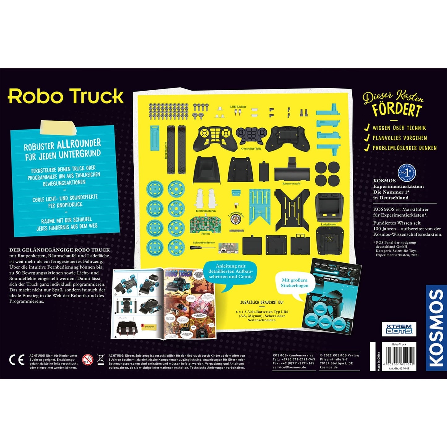 Kosmos Robo Truck - Der programmierbare Action-Bot