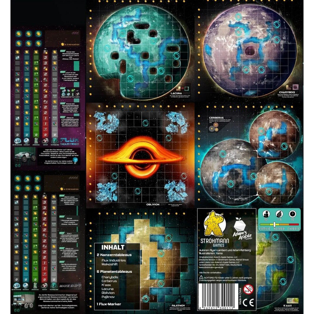 Planet Unknown - Neue Planeten & Konzerne, Brettspiel