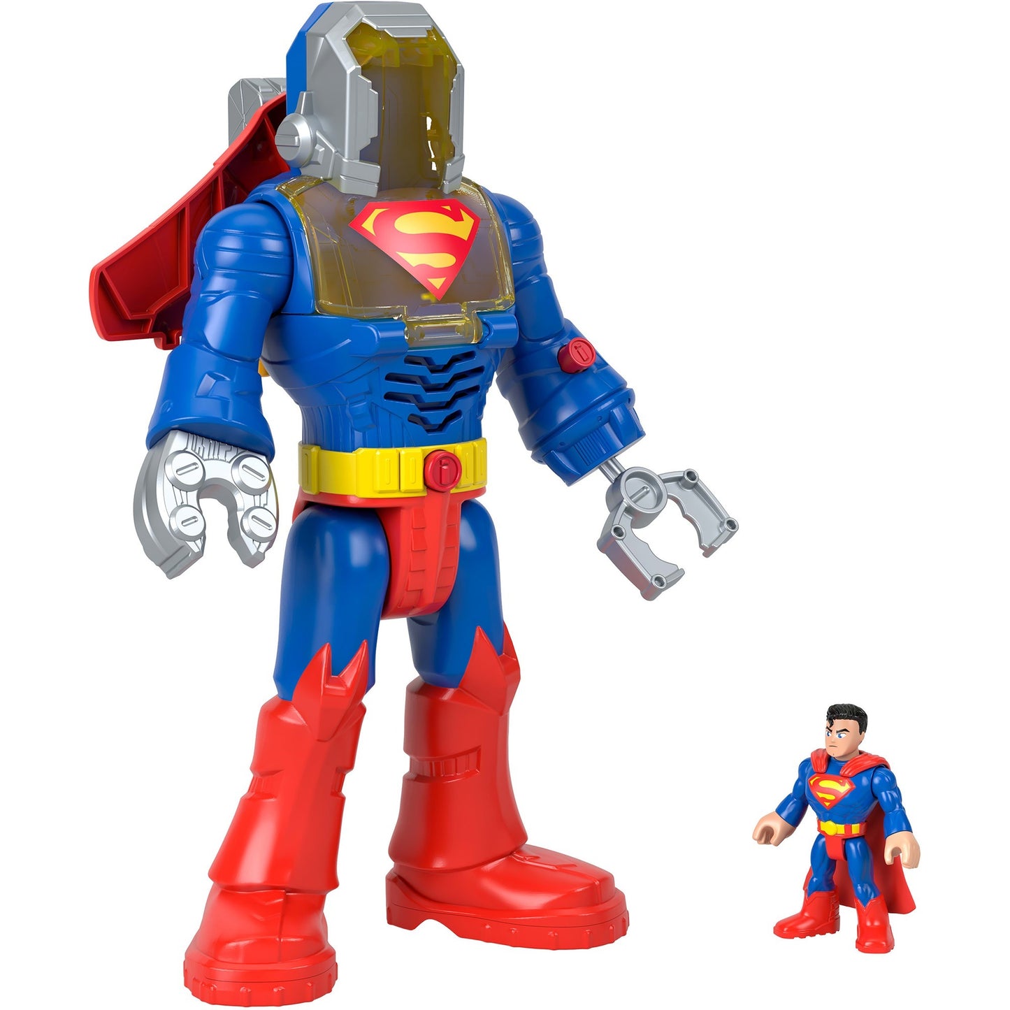 Imaginext DC Super Friends Superman Insider im Exo-Anzug, Spielfigur