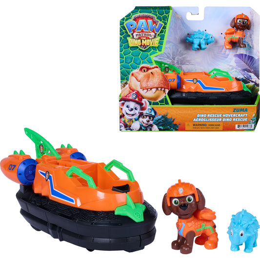 Paw Patrol: Der Dino Film - Zumas Dino-Rettungs-Hovercraft, Spielfahrzeug