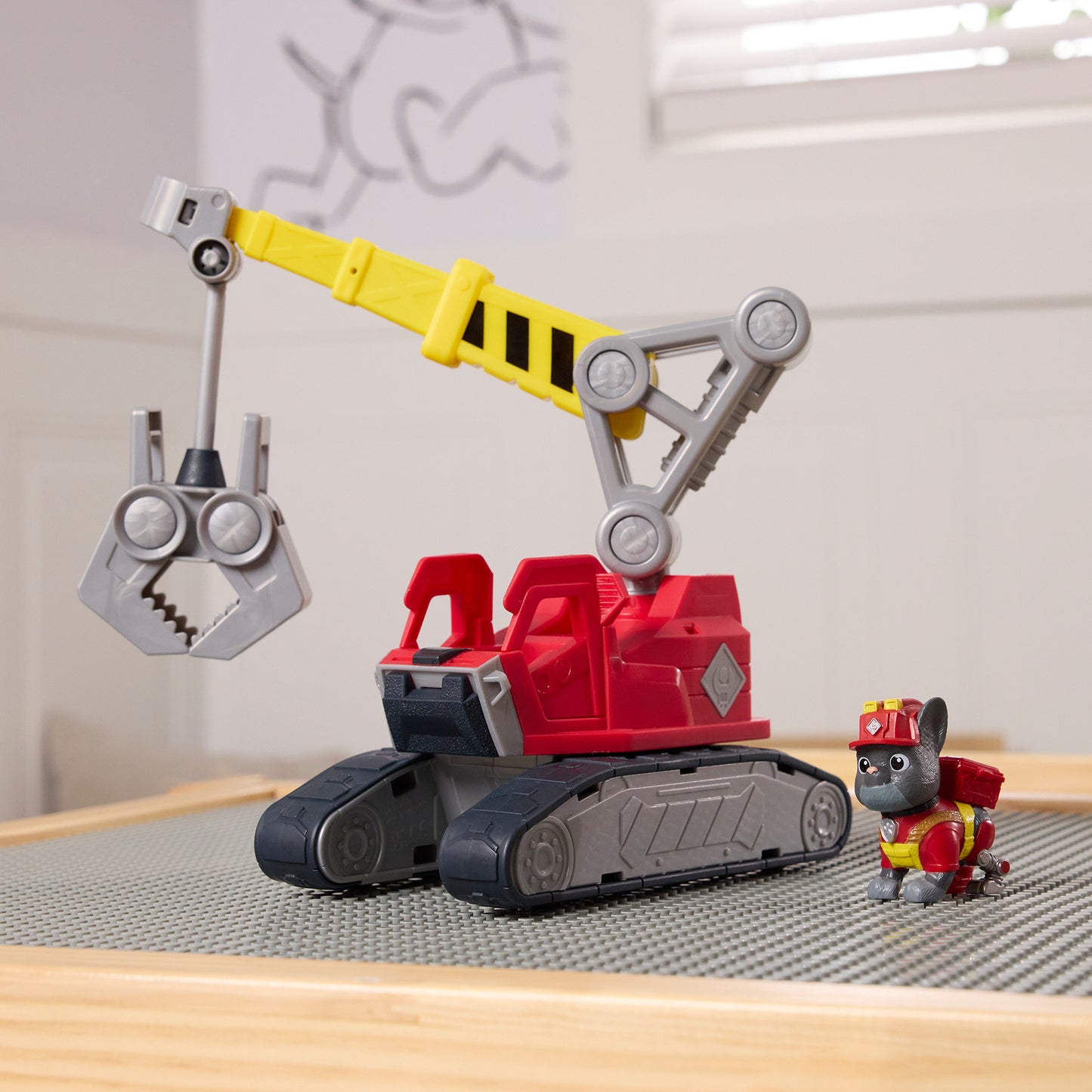 Rubble & Crew - Chargers 2-in-1 Mega Kran, Spielfahrzeug