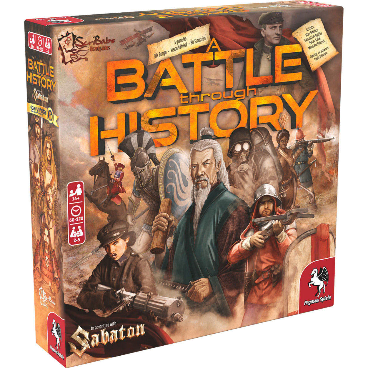 A Battle through History - Das Sabaton Brettspiel