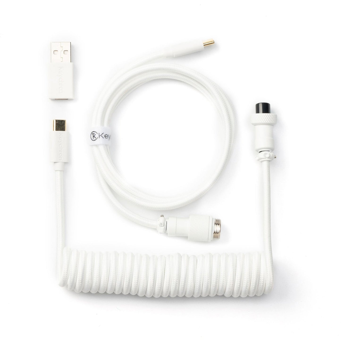 USB 3.2 Gen 1 Custom Coiled Aviator Kabel, USB-C Stecker > USB-C Stecker