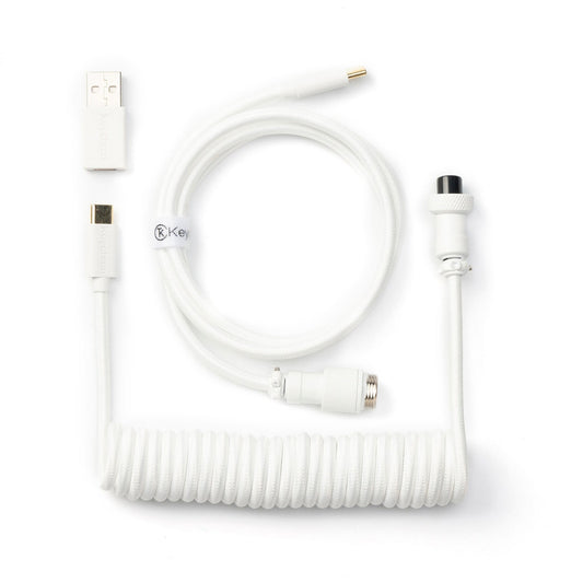 USB 3.2 Gen 1 Custom Coiled Aviator Kabel, USB-C Stecker > USB-C Stecker