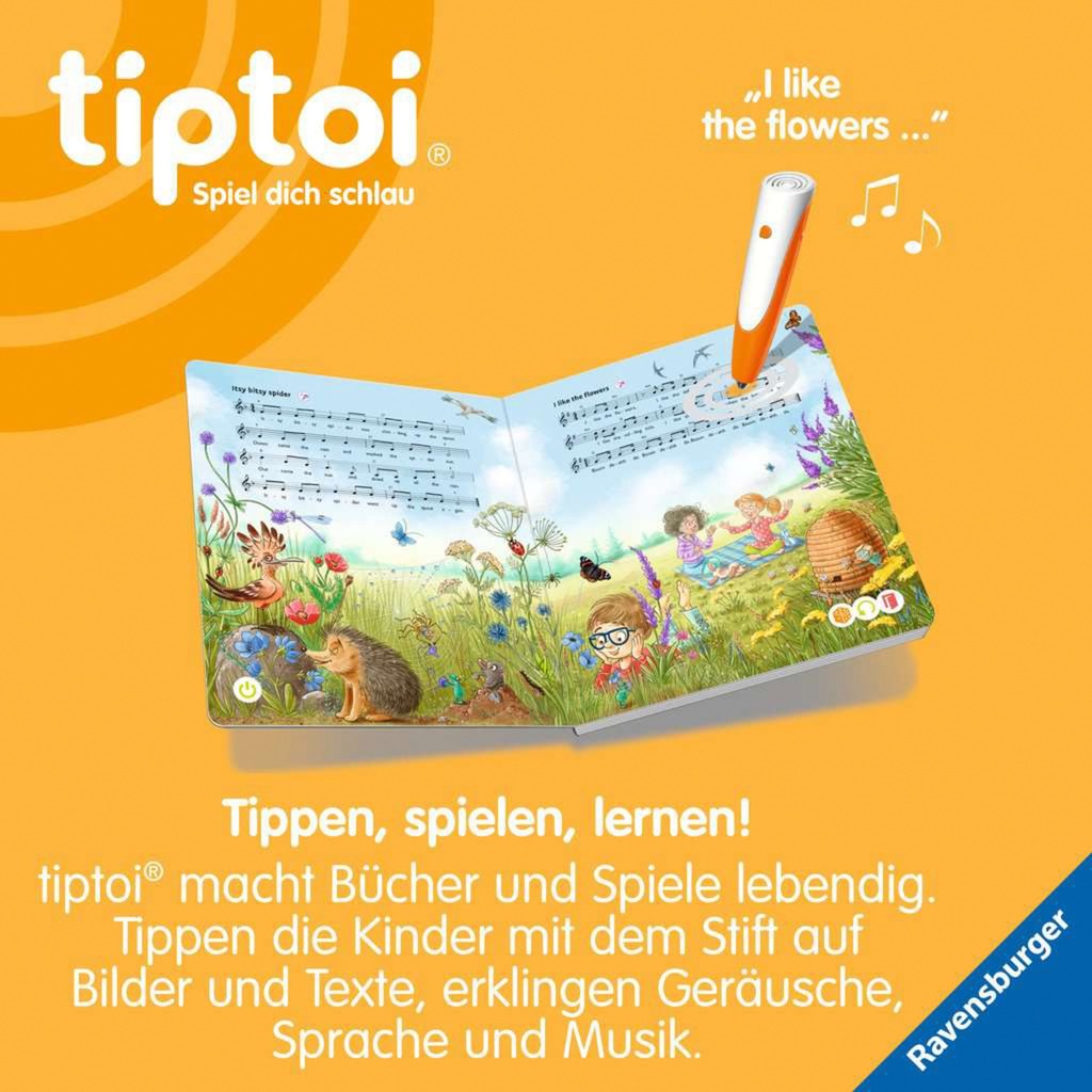 Ravensburger tiptoi Meine schönsten englischen Kinderlieder