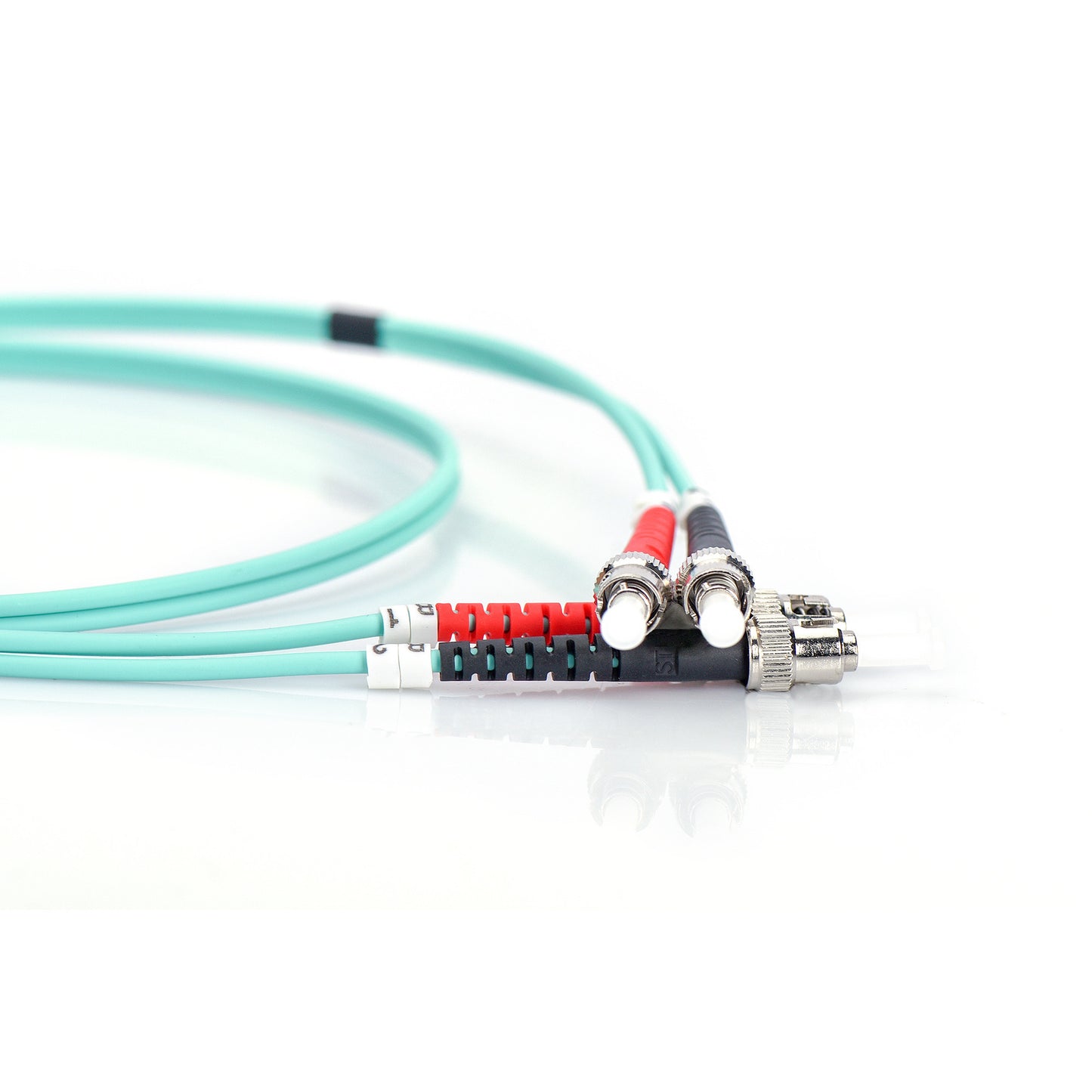 LWL Patchkabel, Duplex, ST > ST Stecker, Multimode OM3