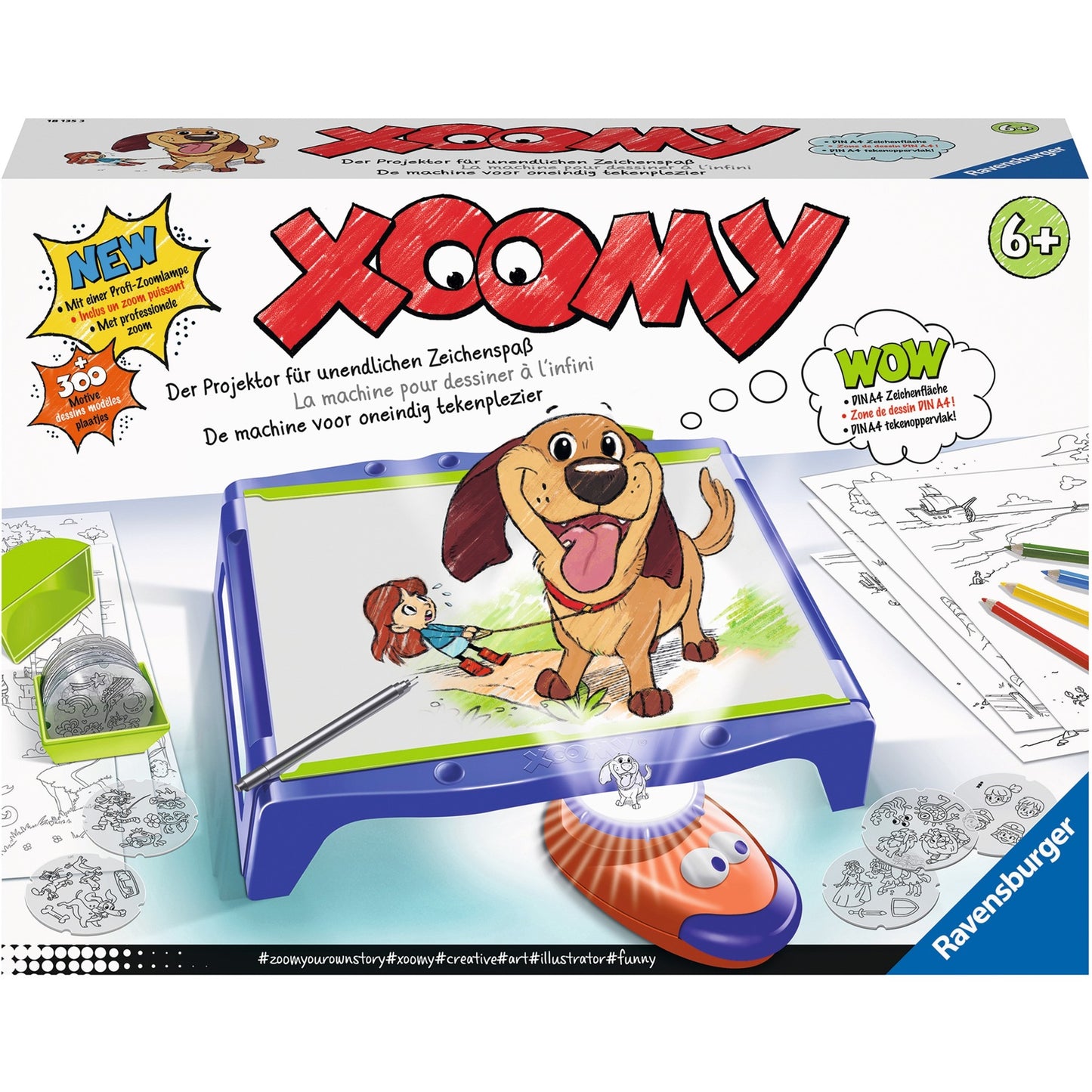 Ravensburger Xoomy Maxi A4, Malen