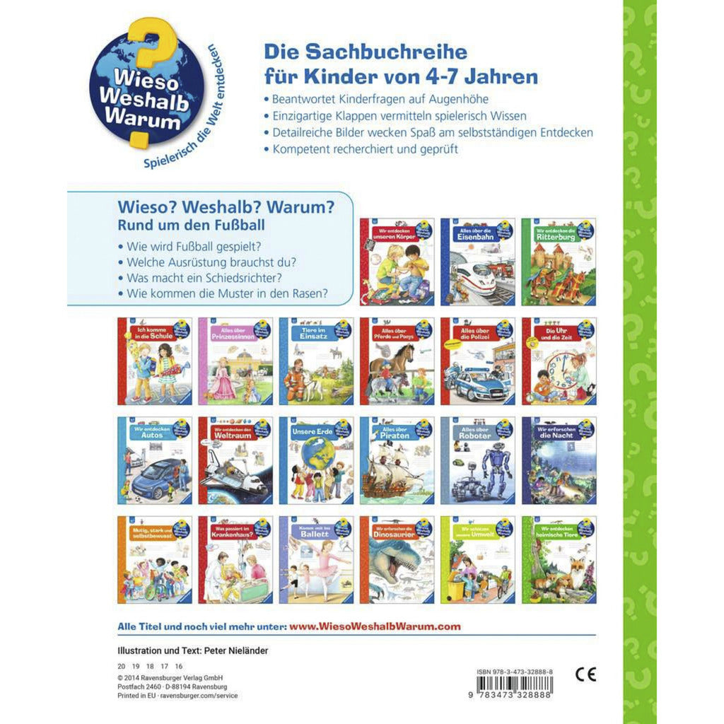 Wieso? Weshalb? Warum? Band 35 - Rund um den Fussball, Lernbuch
