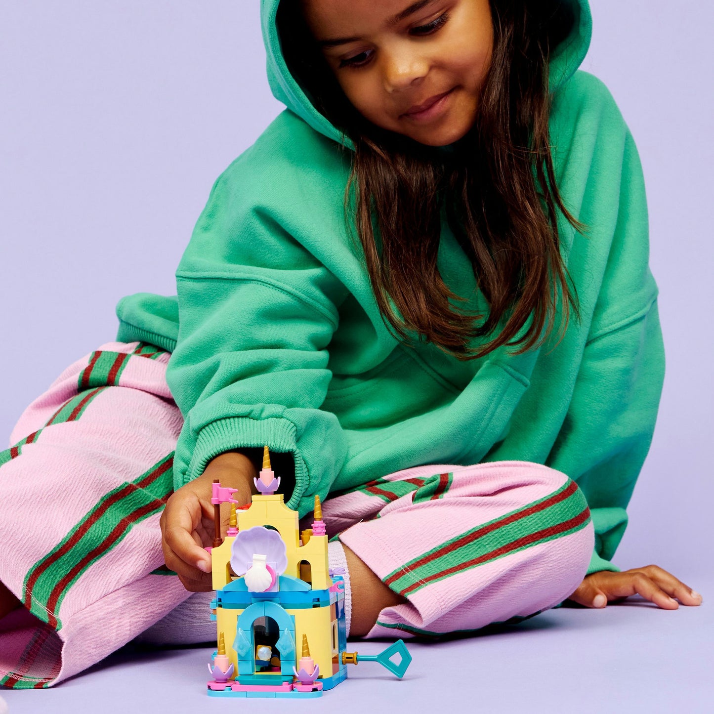 43285 Disney Princess Arielles Magisches Mini-Schloss, Konstruktionsspielzeug