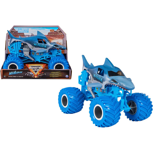 Spin Master Monster Jam - Offizieller Megalodon Monster Truck, Spielfahrzeug