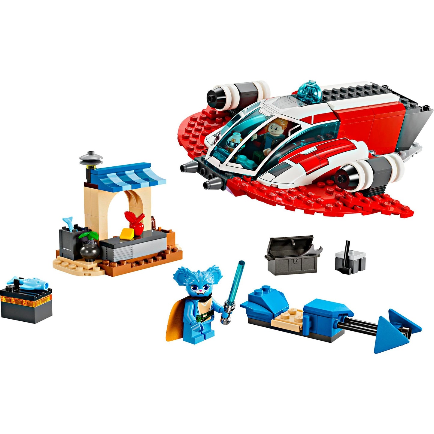 LEGO 75384 Star Wars Der Crimson Firehawk, Konstruktionsspielzeug